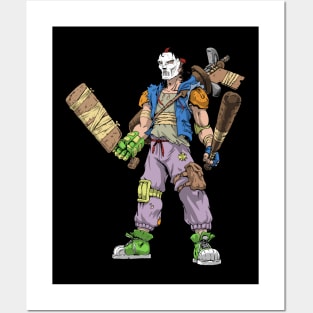 Casey Jones TMNT Posters and Art